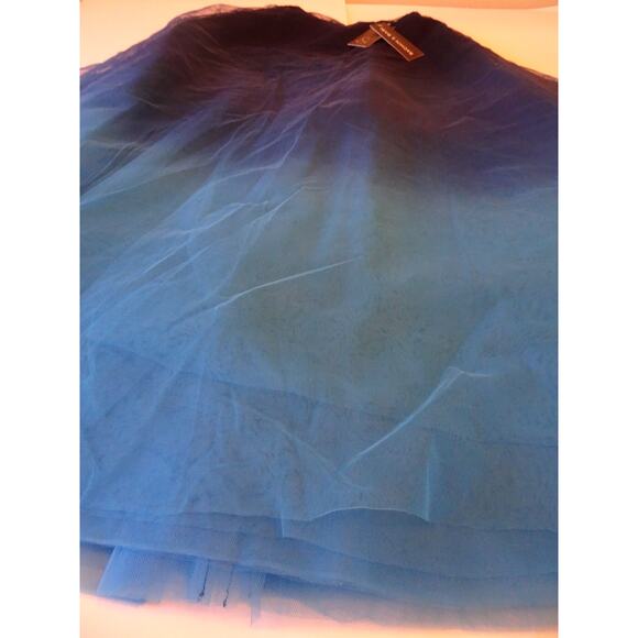 Sachin + Babi Maxine Skirt Blue Ombre Tulle Layered A Line Skirt XS/S NWT 498 - Picture 2 of 5